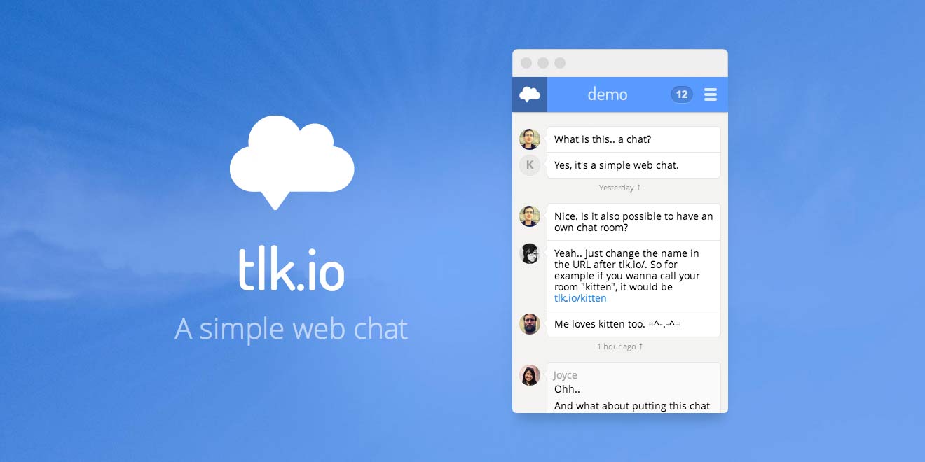 Create Your Own Chat Room In Seconds With Tlk Io