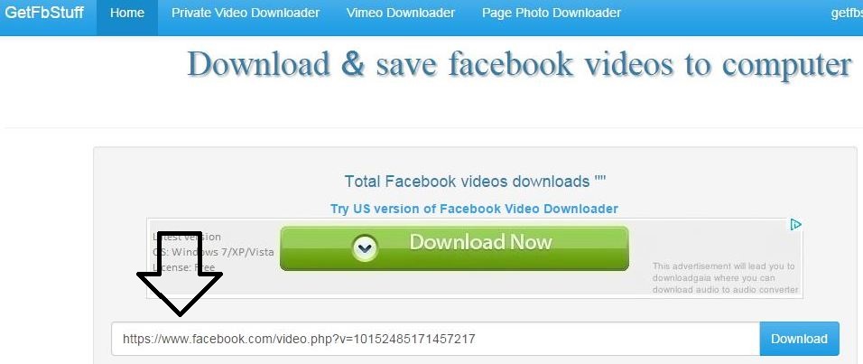 downloading videos from facebook