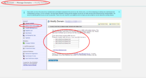 NamecheapModify Domain