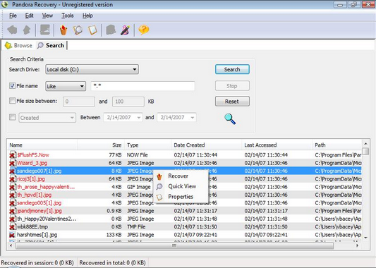 Formatted Data Recovery Tool