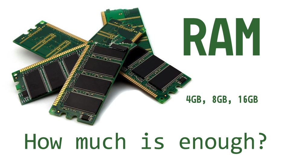 4GB, 8GB Or 16GB: How Much RAM Do You Need?