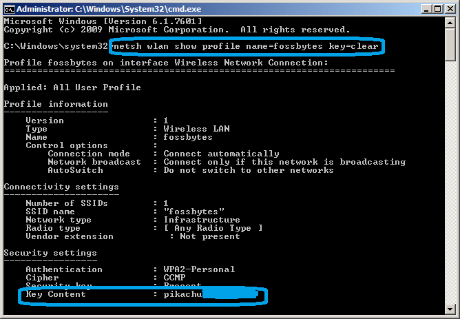 Wlan Access Point Windows Vista & 7