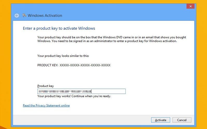 Windows 10 pro activation problem