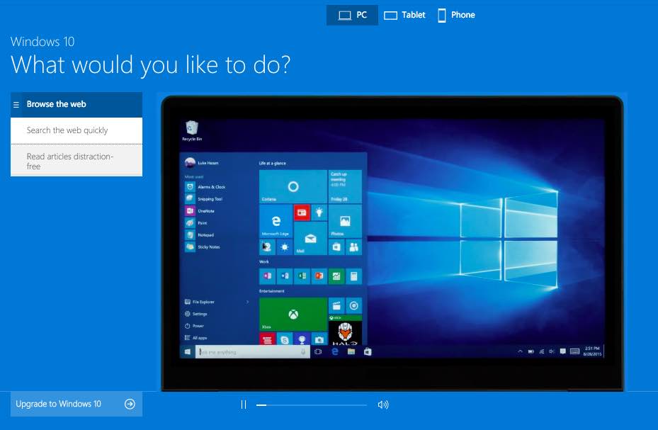 Microsoft Launches An Online Windows 10 "Emulator" To Try ...