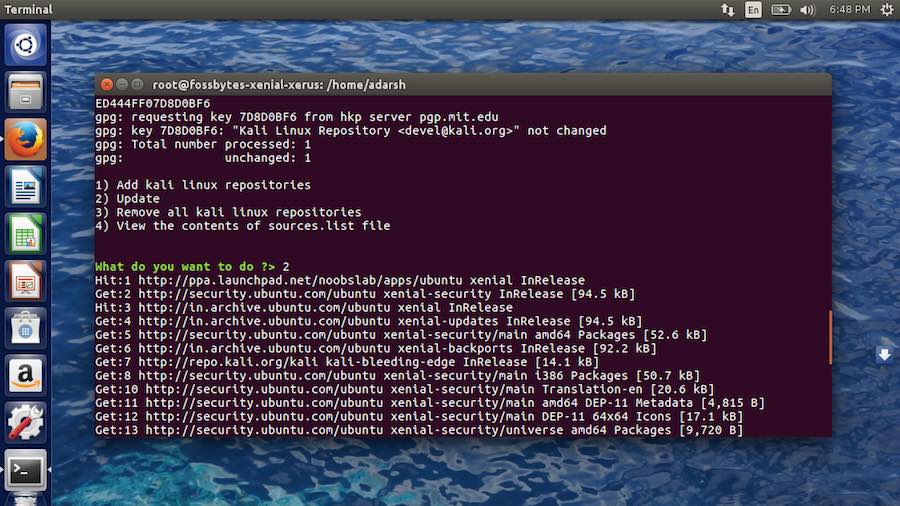 Cara Update Repository Ubuntu Server Install Kde