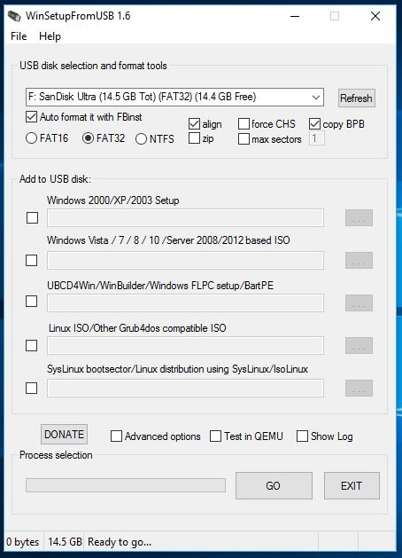 multiple windows installer on usb