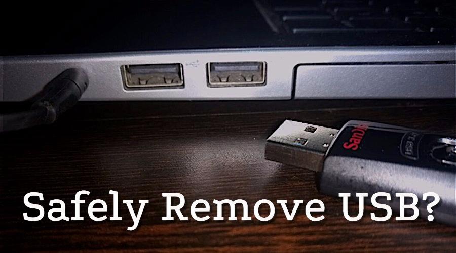 Do I Really Need to Safely Eject USB Drives From PC? But What If I Don