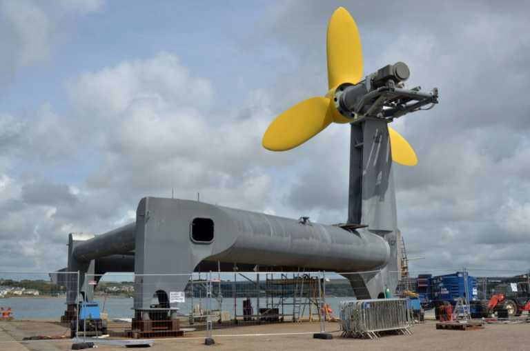 World’s First Full-Scale Tidal Energy Generator has Arrived