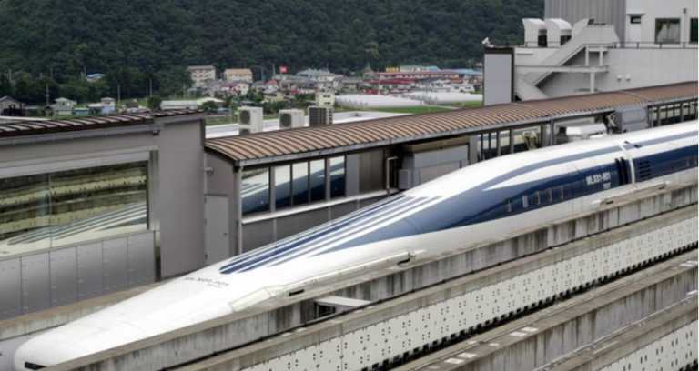 Fastest Commercial Train in the World: Maglev Levitating Train of Japan