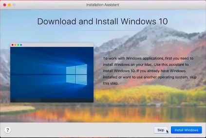 Install Windows 10 using parallels dekstop