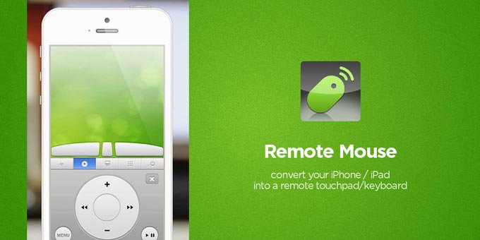 Remote Mouse iPhone iPad App