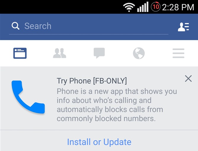 Facebook is Testing a New and Mysterious App Called “Phone”