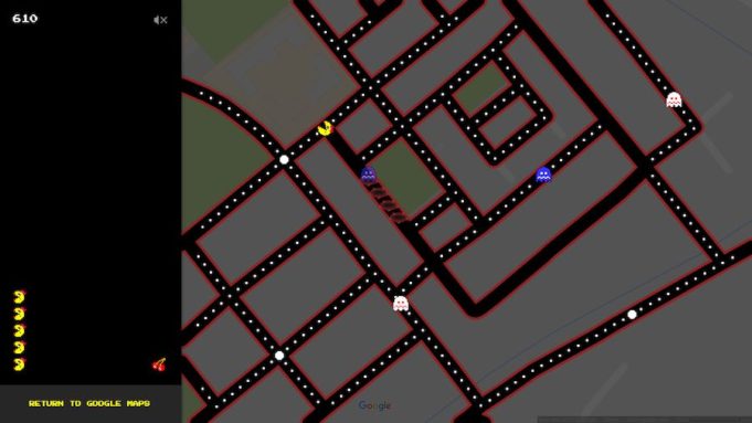 pacman google maps pacman google maps