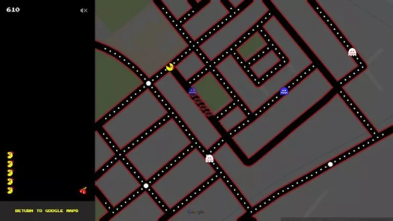Google’s April Fool’s Easter Egg — How To Play Pac-Man in Google Maps?