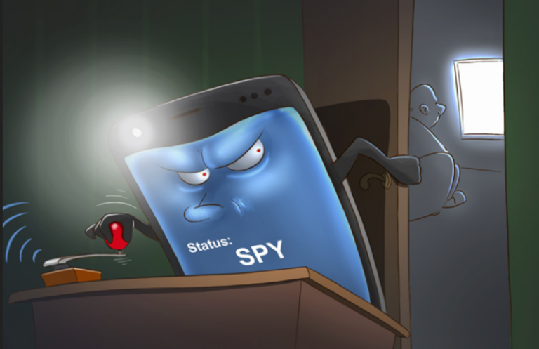 spying phone