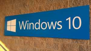 windows10 blue sign large