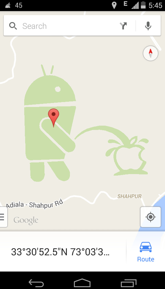 google-android-peeing-over-apple-pakistan