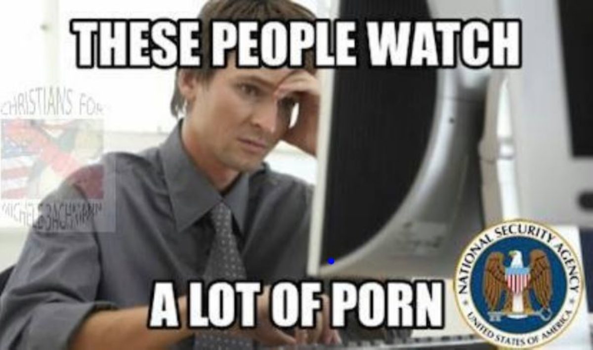 1200px x 708px - NSA Officials Watching Lots of Porn, That Too in a Special Porn Room