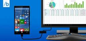 windows 10 phones into pc continuum