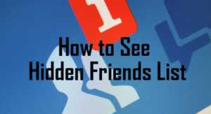 how to facebook friends mapper hidden friend list