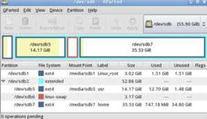 linux-partitions