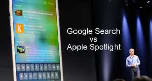 apple spotlight vs google