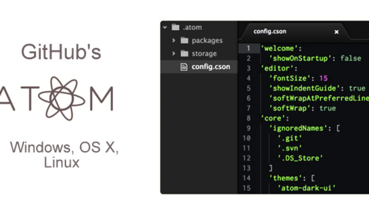 Atom 1 14 3 – a hackable text editor online