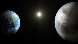 452b artistconcept comparison with earth kepler