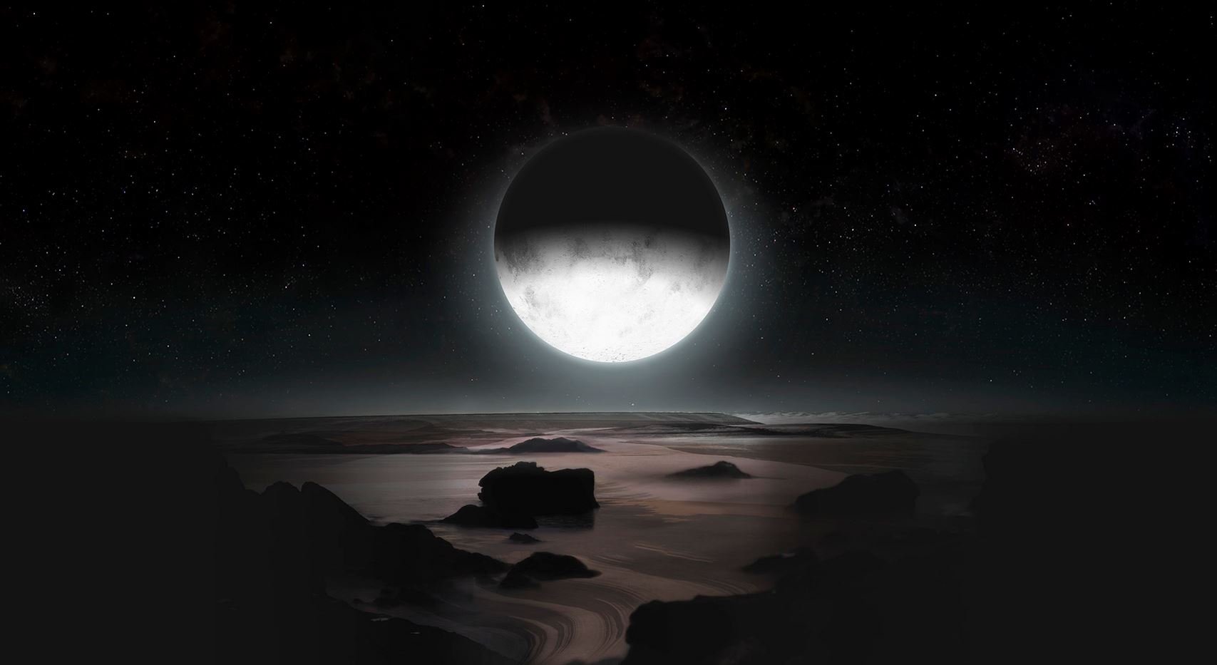 Pluto-in-Charon's-moonlight