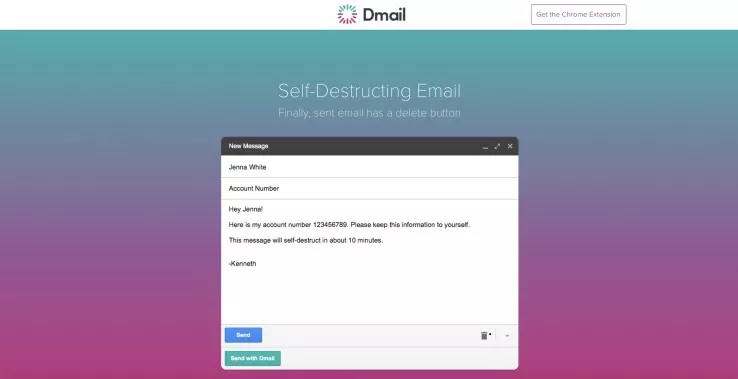 How To Self Destruct Email With Dmail
