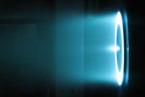 Xenon hall thruster em drive