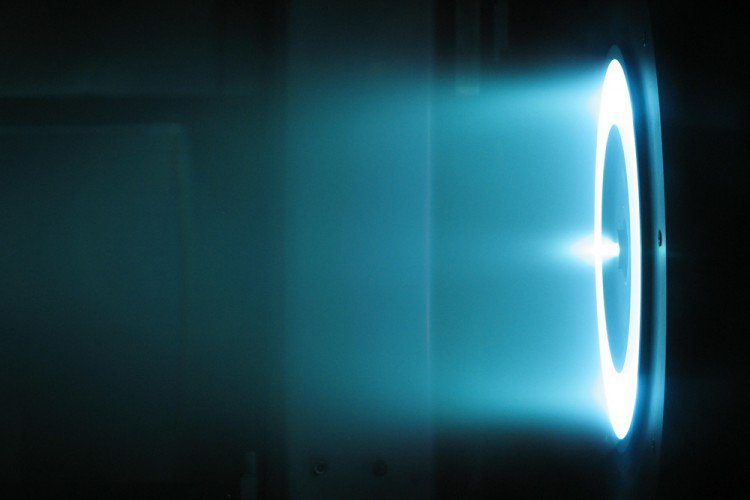 Xenon hall thruster em drive