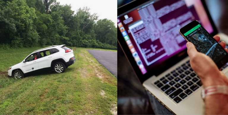 Hackers Remotely Hacked This Car Running at 70mph on Highway