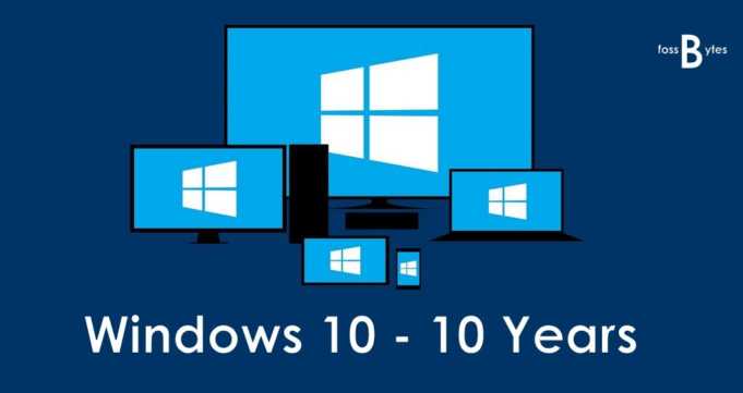 Microsoft: Free Windows 10 Upgrade Comes With 10 Years of Free Updates