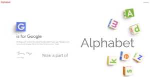 Alphabet google new