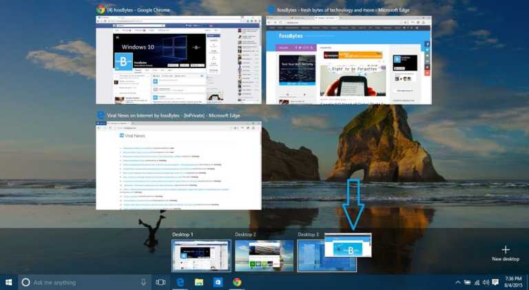 How to Create and Use Virtual Desktops in Windows 10?