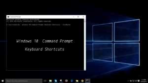 windows 10 keyboard shortcuts command prompt