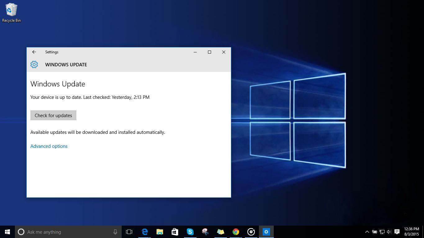 Microsoft Windows 10 Service Release 1 Is Coming In Early August