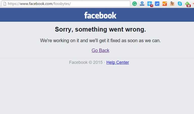 For the 3rd Time in Less than 2 Weeks, Facebook Went Down