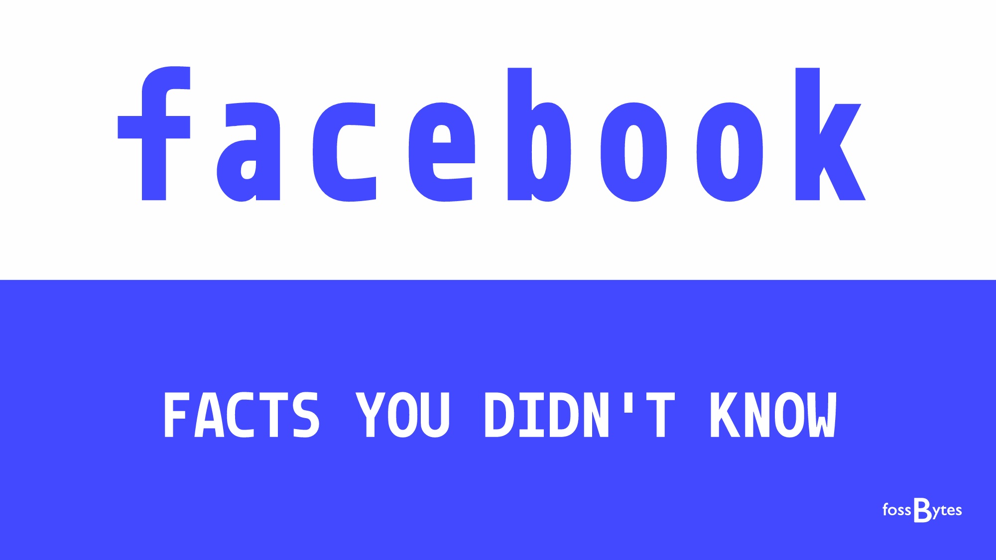 You didn t know текст на русском. Facts about Facebook. Facts. Facts with trends.