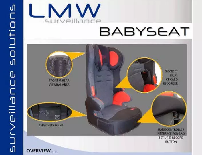 This Fake Baby Car Seat is Made to Help Governments Spy on You