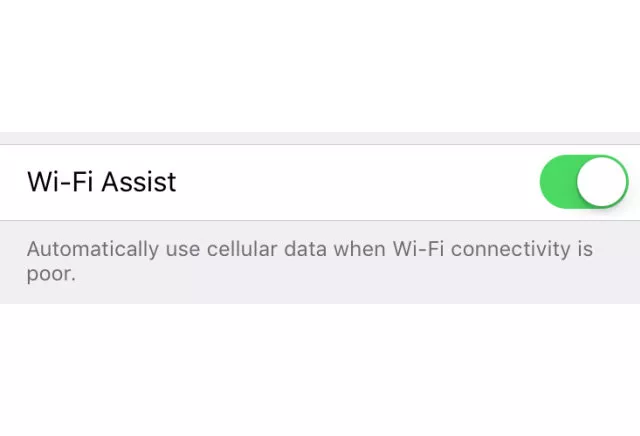 Turn Off Wi-Fi Assist in iOS 9 As It Sucks All Your Data