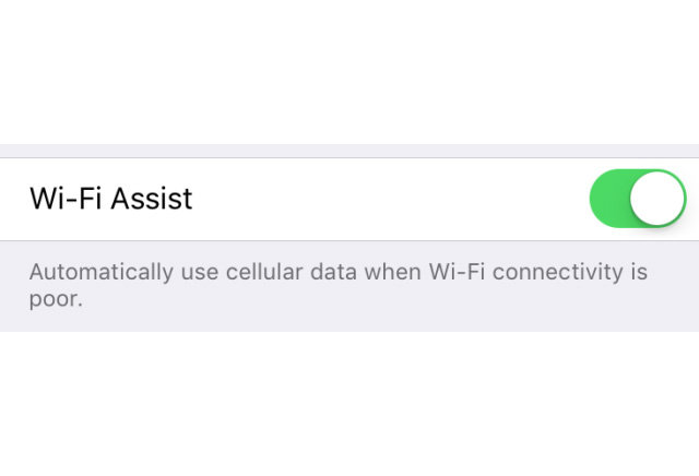 ios 9 wifiassist l