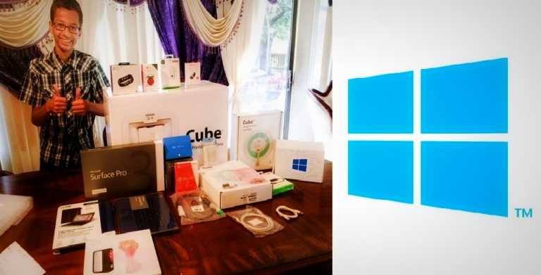 These are the Amazing Goodies Ahmed Mohamed Got from Microsoft