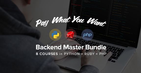 Pay What You Want for This 8-Course Back-End Developer Bundle