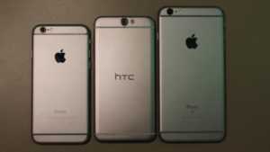 htc a9 apple iphone 6 2