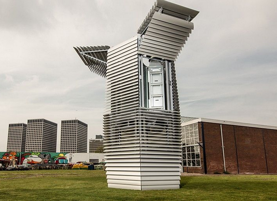 smog free tower in netherlands