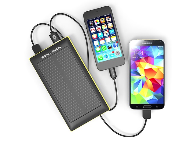 Grab This Amazing ZeroLemon 10000mAh Battery Pack With Built-in Solar Panel