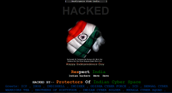 Indian Hackers Attack Pakistan Government and Defense Websites