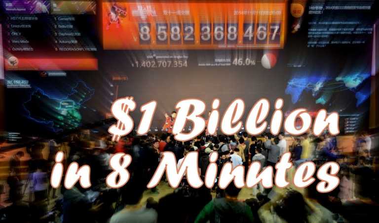 How Chinese People Spent $1 Billion In Just Eight Minutes